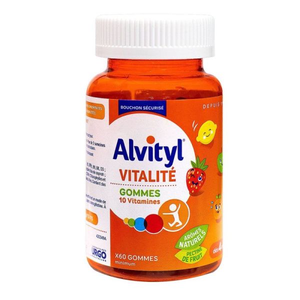 Alvityl gommes vitalité (60 unités)