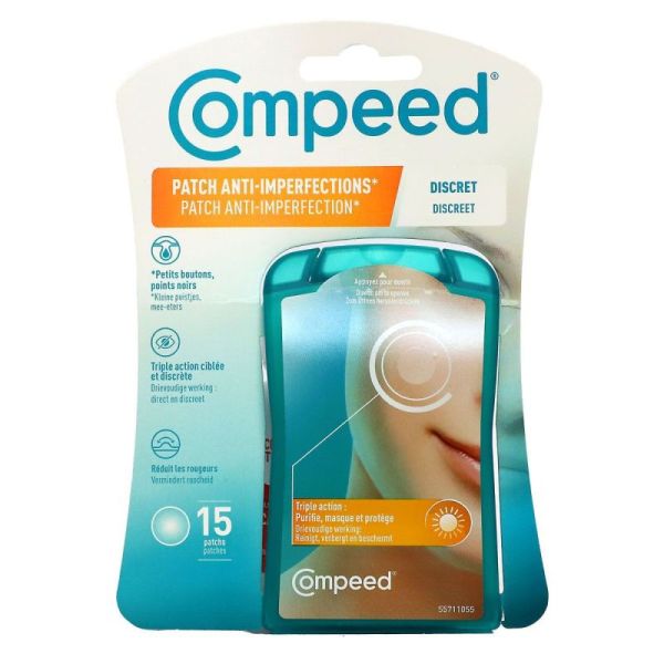 Compeed patch anti-imperfections discret (jour 15)