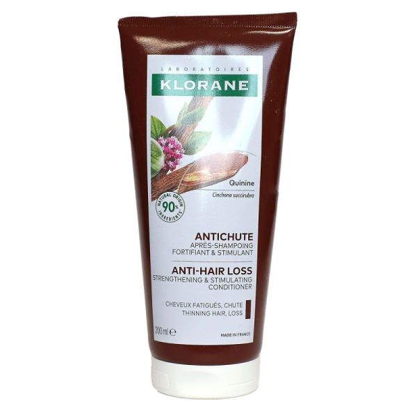 Quinine après-shampoing Edelweiss bio cheveux fatigués 200ml