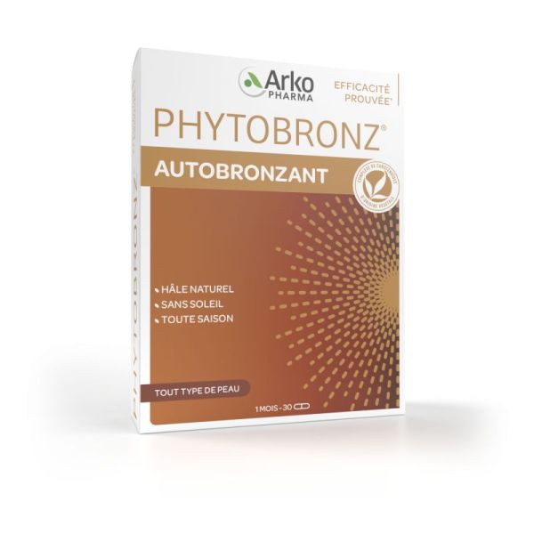Arkopharma Phytobronz autobronzant gélules (30 unités)