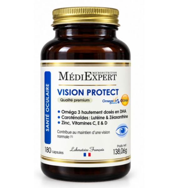 Médiexpert - Vision protect santé oculaire 180 capsules