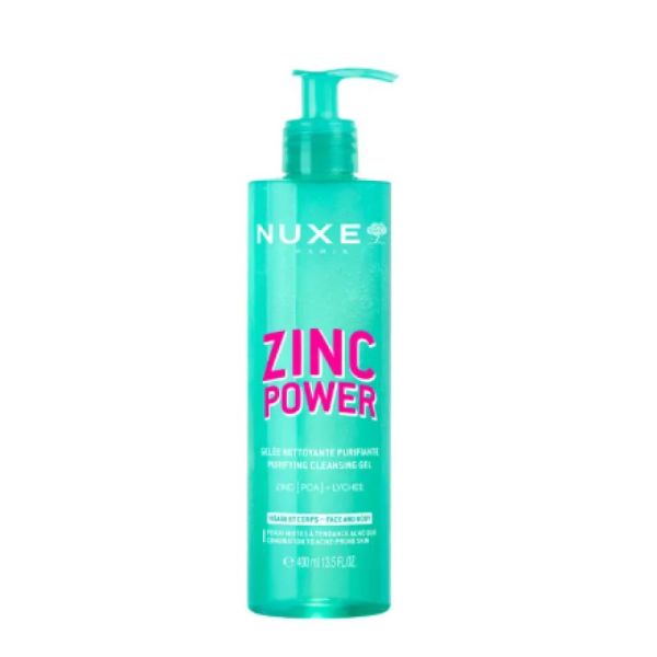 Zinc power gelée nettoyante purifiante 400ml