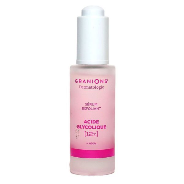 Granions dermatologie sérum exfoliant acide glycolique 12% 30ml