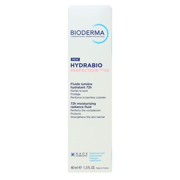 Bioderma - Hydrabio perfecteur fluide lumière hydratant 72h SPF 30