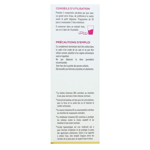 Granions - Acide Hyaluronique ULTRA dosé 600mg x60 comprimés