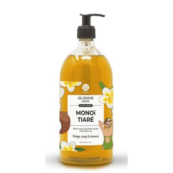 Médiprix - Gel lavant 3-en-1 Monoï Tiaré 1L