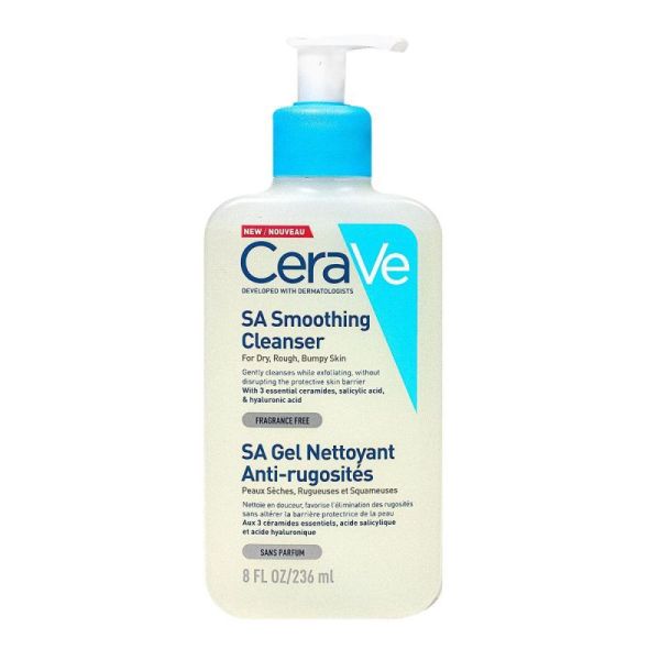 CeraVe gel nettoyant SA anti-rugosités (236 ml)
