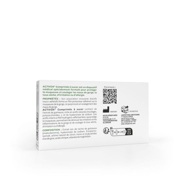 Arkopharma Activox citron comprimés à sucer (24 unités)
