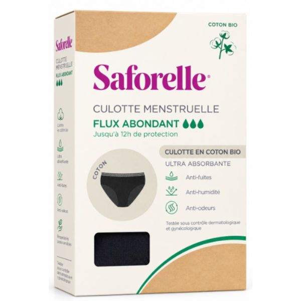 Culotte menstruelle T38 flux abondant