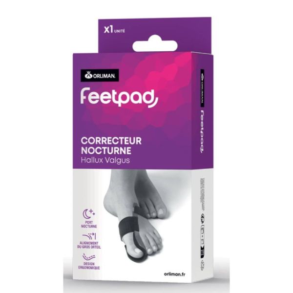 Feetpad - correcteur nocturne hallux valgus taille L droit