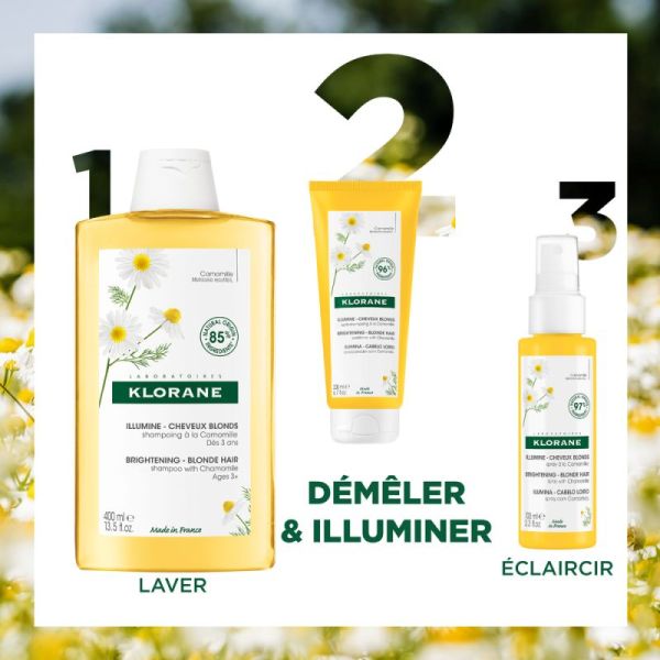 Baume après-shampooing éclaircissant Camomille 200ml