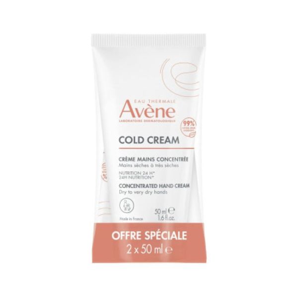 Avène Cold Cream Lot de 2 (50 ml)