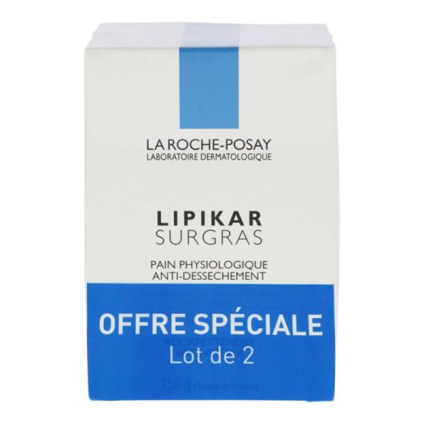 Lipikar Pain surgras Lot de 2