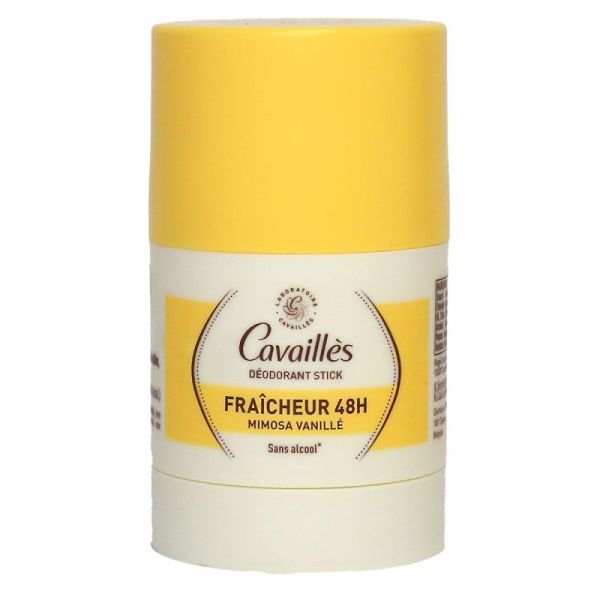 Déodorant stick fraîcheur 48h mimosa vanillé 50ml