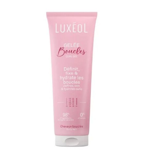 Luxeol - Gelée boucles définit, fixe & hydrate les boucles 250ml
