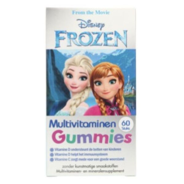 Disney - Gummies multivitaminé Reine des neiges x60 gommes