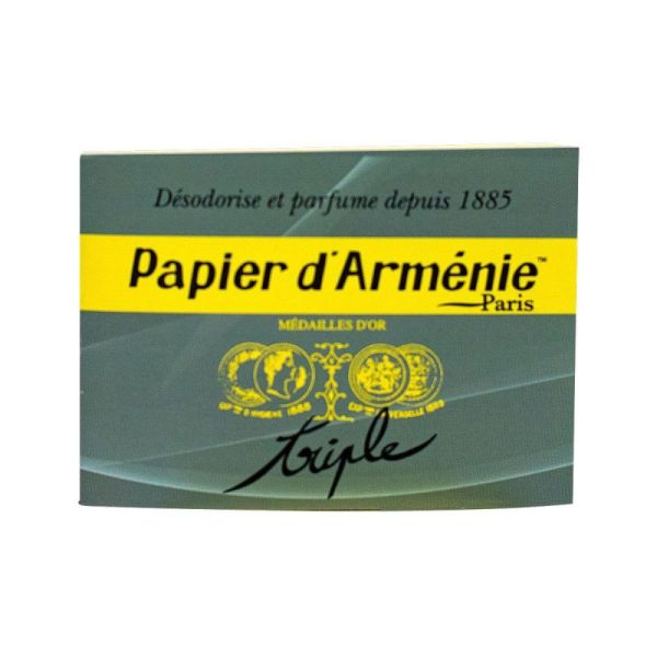 Papier D'Arménie carnet triple parfumé