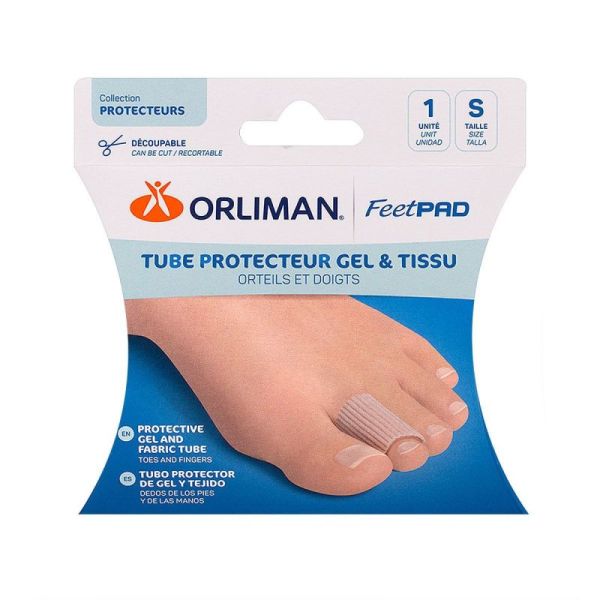 Feetpad 1 tube protecteur gel & tissu taille S