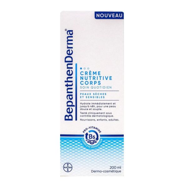 BepanthenDerma crème nutritive corps (200 ml)