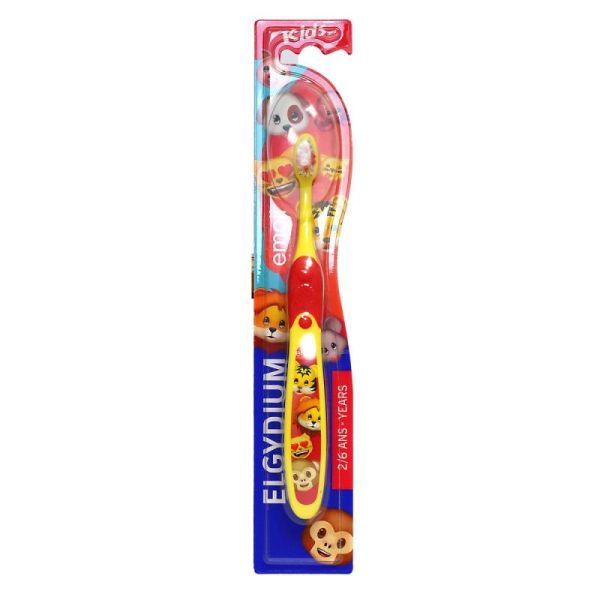 Elgydium brosse à dents Kids Emoji (2-6 ans)
