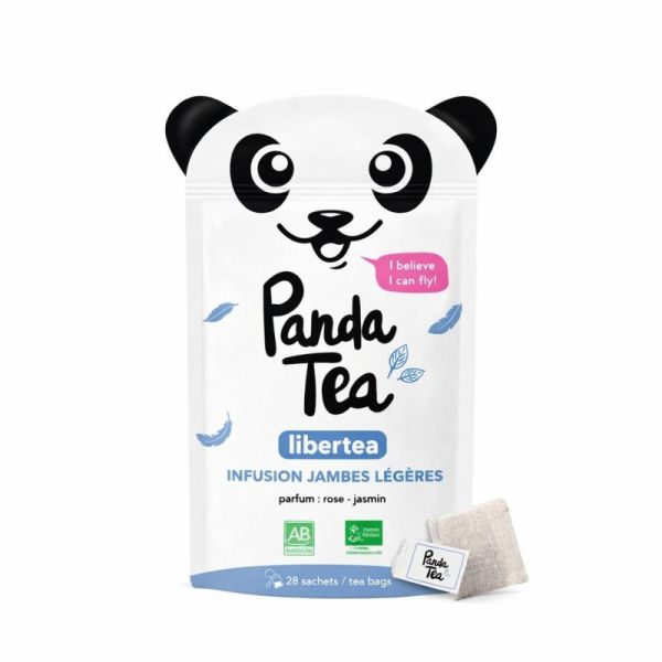 Panda Tea - Libertea infusion jeambes légères 28 sachets