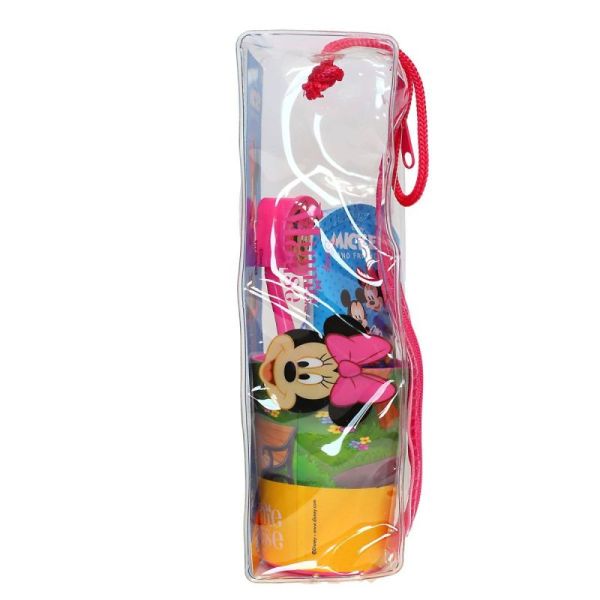 Minnie Mouse trousse de voyage (brosse à dents, verre, dentifrice 75 ml)
