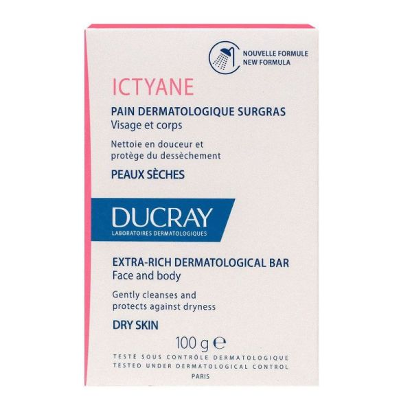 Ducray pain dermatologique surgras Ictyane