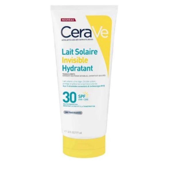 CeraVe - Lait solaire invisible hydratant spf 30 177ml