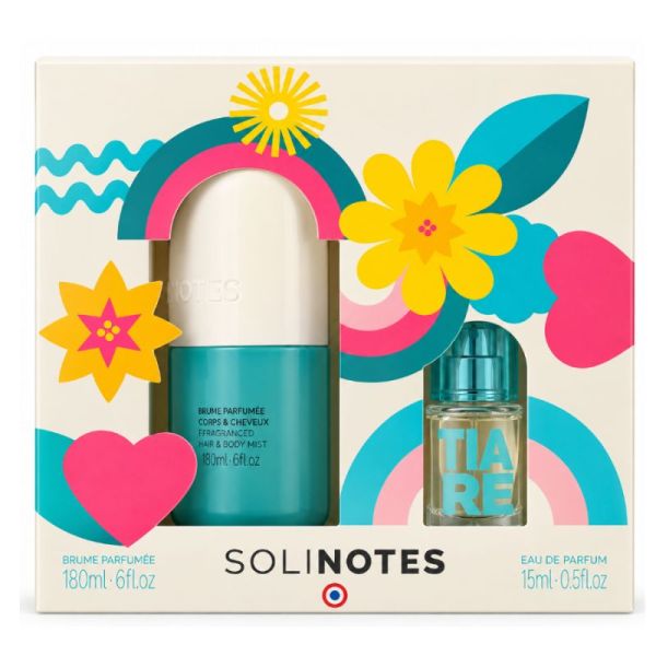 Coffret - Tiaré brume parfumée 180ml & eau de parfum 15ml