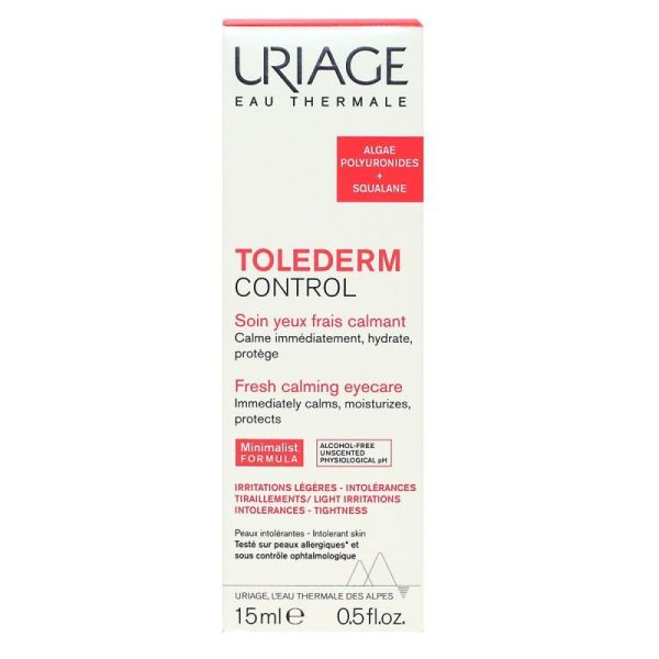 Uriage soin apaisant contour des yeux Tolederm Control (15 ml)