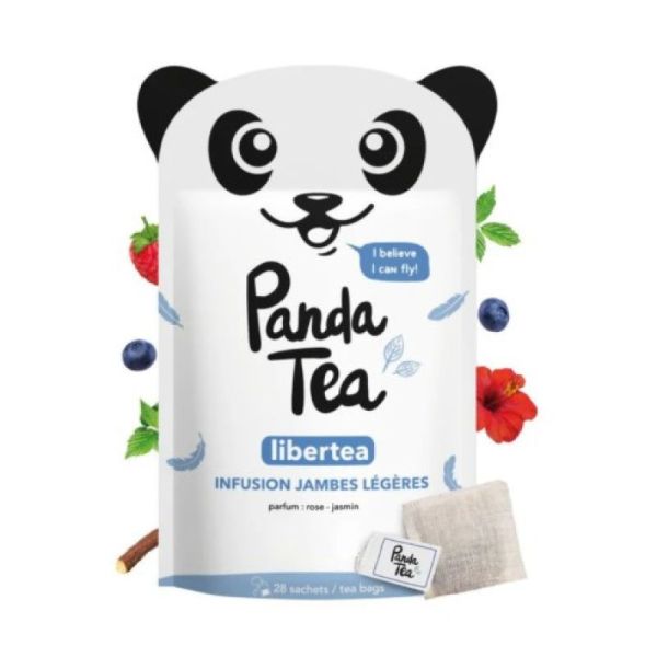 Panda Tea - Libertea infusion jeambes légères 28 sachets