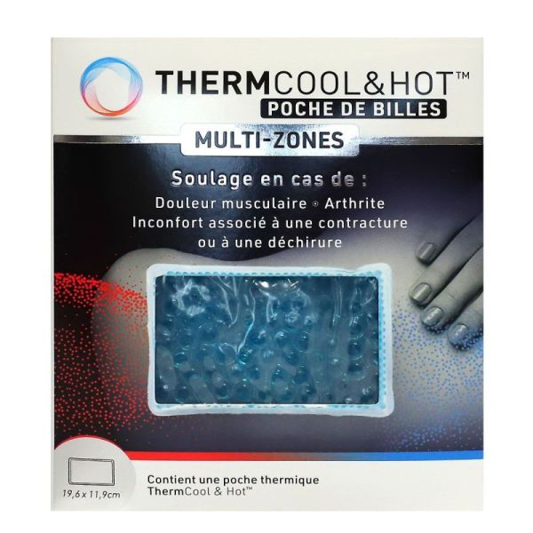 Thermcool & hot poche de gel multi-zones 19.6x11.9 cm