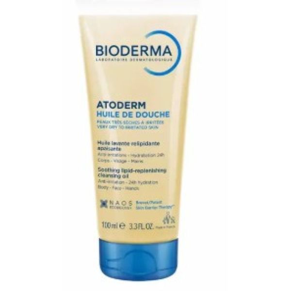 Bioderma - Atoderm huile de douche relipidante 100ml