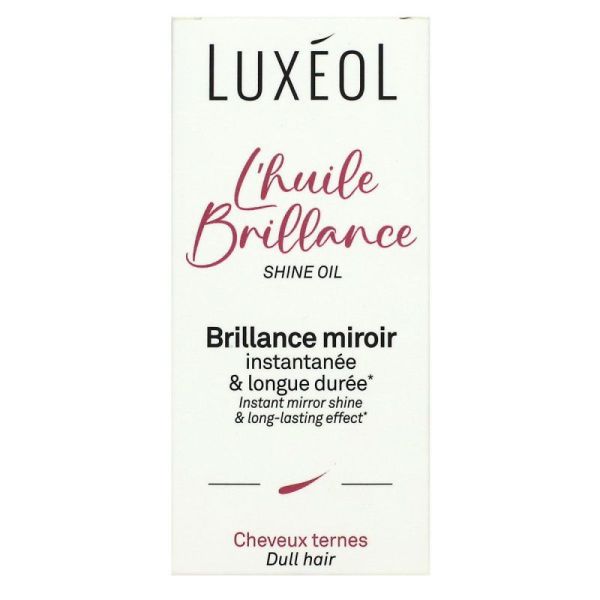 Luxéol - l'huile brillance miroir instantanée & longue durée 50ml