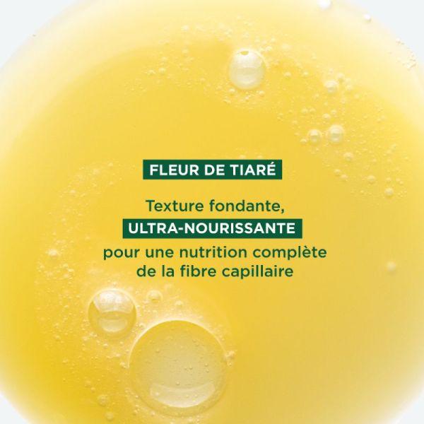 Klorane Shampoing nutritif après-soleil - Cheveux exposés au soleil - au Monoï & Tamanu BIO