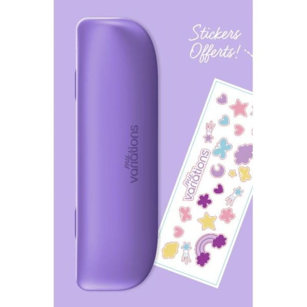 Etui de transport myvariations enfant VIOLET + Stickers offert !