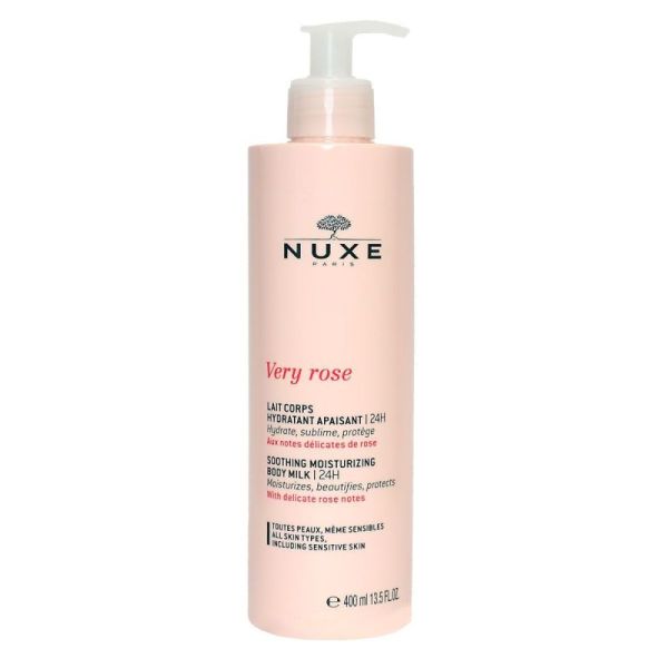 Nuxe Lait corps hydratant apaisant Very Rose (400 ml)