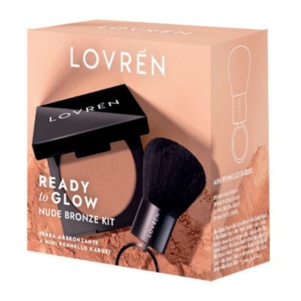 Lovrén - Kit Ready to glow nude bronze kit T3 poudre + pinceau