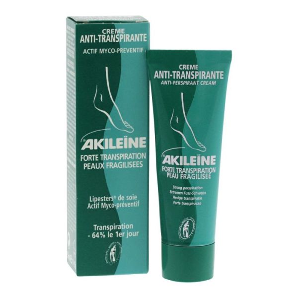 Akileine crème anti-transpirante actif (50 ml)