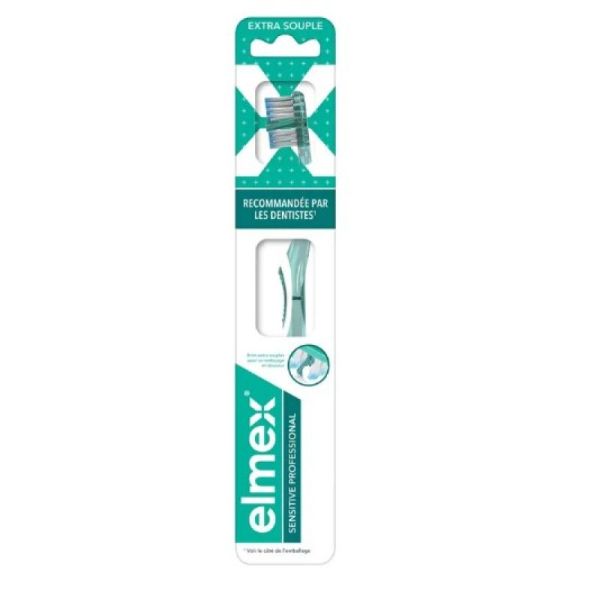 Elmex - Brosse à dents extra souple sensitive professional