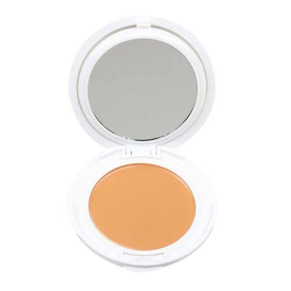 Couvrance crème compact Oil-F Sable (10 g) pour peau sensible à mixte
