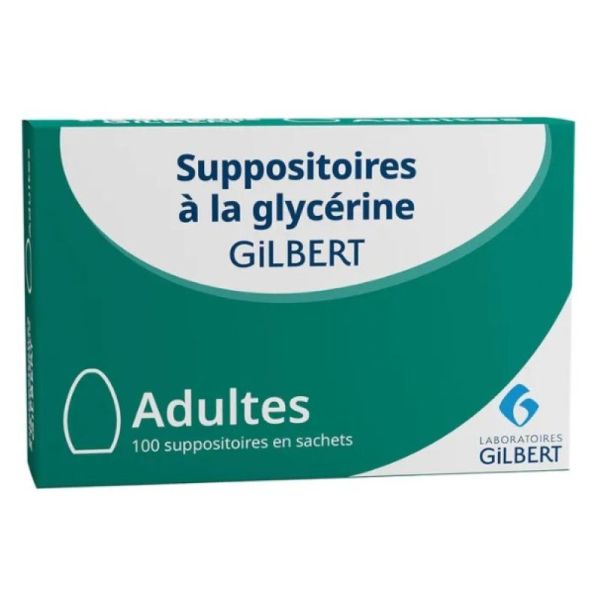 Suppositoires à la glycérine adultes x100