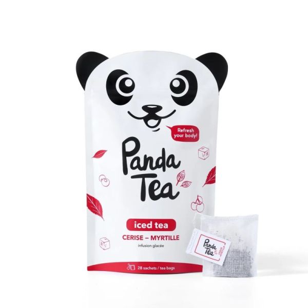 Panda Tea - Iced tea Cerise-Myrtille 28 sachets