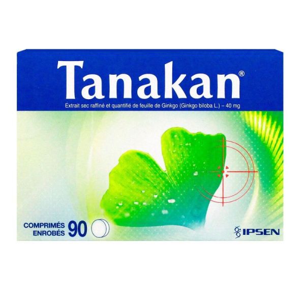 Tanakan comprimés 40 mg (90 unités)