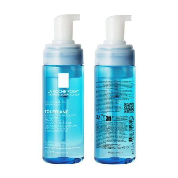 La roche posay - Tolériane mousse d'eau micellaire 150ml
