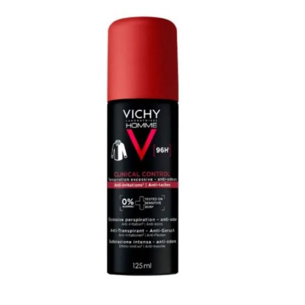 Clinical control Homme 96h anti-irritations & anti-taches 125ml
