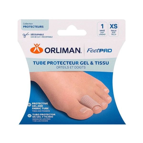 Feetpad 1 tube protecteur gel & tissu taille XS