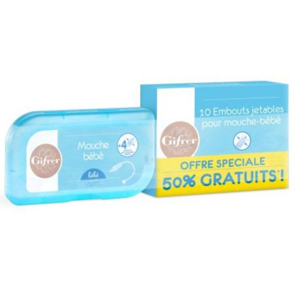Gifrer mouche-bébé + 10 embouts (offre spéciale)
