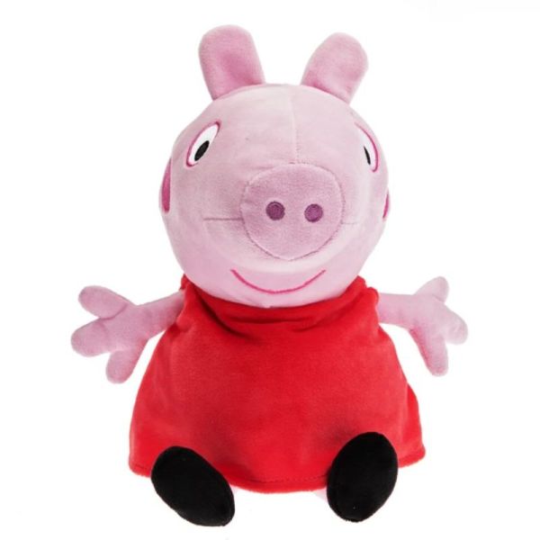 Pelucho - Bouillotte Peppa Pig micro-ondables ( Rouge ou Rose Aléatoire )