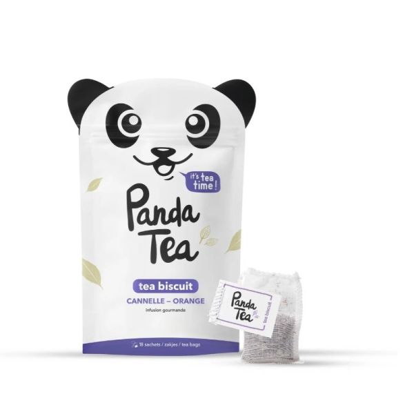 Panda Tea - tea biscuit cannelle-orange x18 sachets